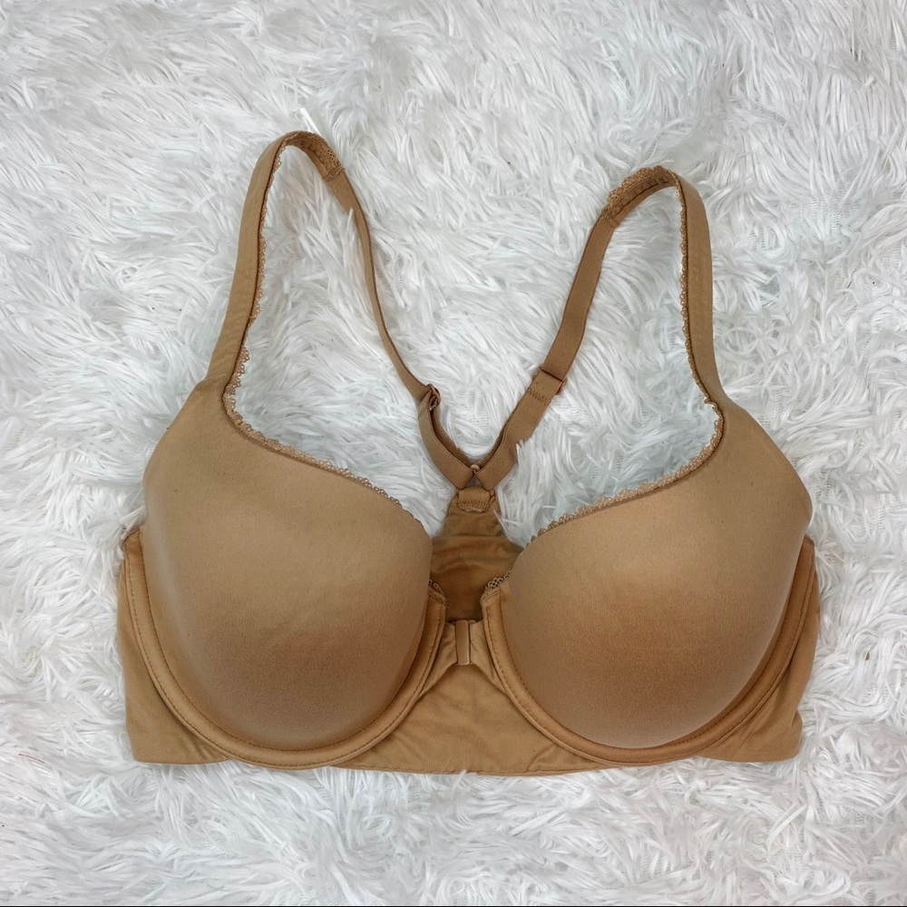 Victoria Secret Body Racerback Demi Nude Bra 32DD